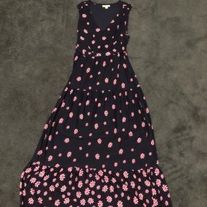 Style and Co. Navy blue maxi dress